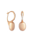 PENDIENTES "CILIEGINE" ORO ROSA