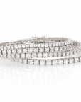 Pulsera tenis diamantes