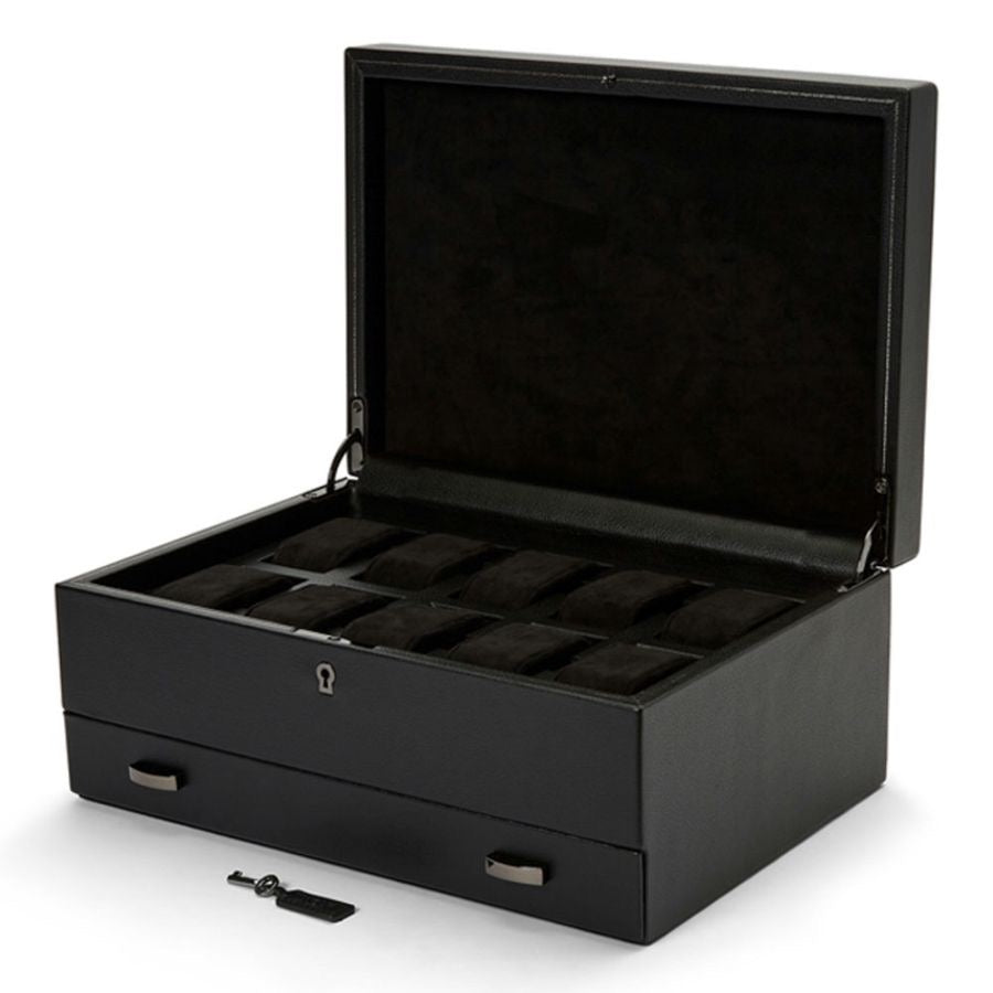 British Racing 10 - Teilige Uhrenbox Mit Aufbewahrung 792802 - MANG - LUXURY - 792802