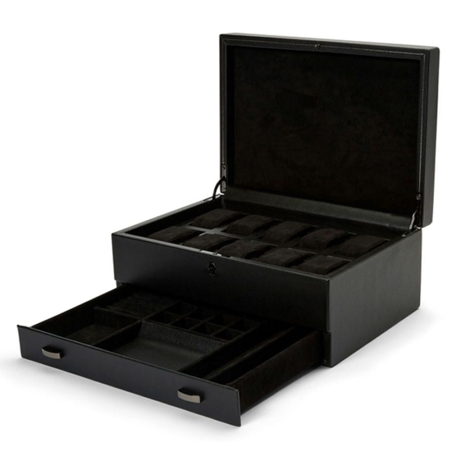 British Racing 10 - Teilige Uhrenbox Mit Aufbewahrung 792802 - MANG - LUXURY - 792802