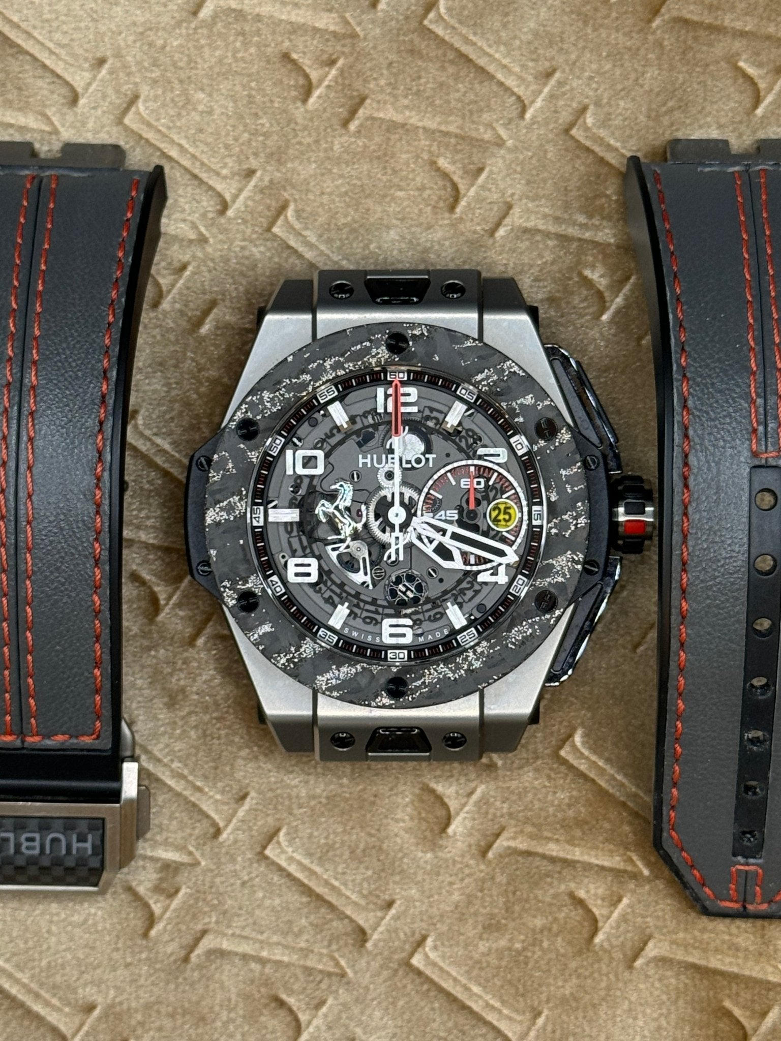 Hublot Big Bang Ferrari Titan Carbon 45mm 401. NJ.0123 VR - MANG - LUXURY - 401.nj.0123.vr