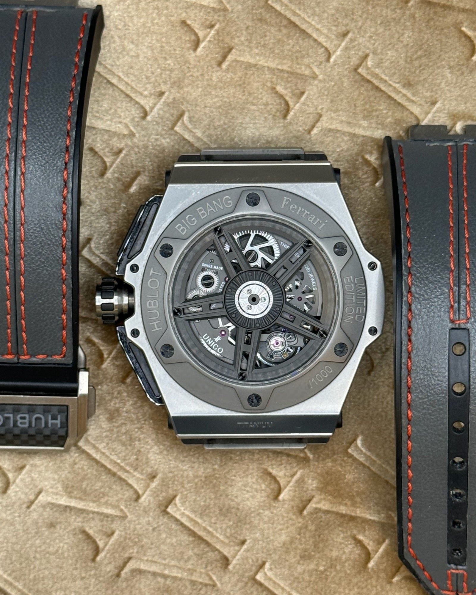 Hublot Big Bang Ferrari Titan Carbon 45mm 401. NJ.0123 VR - MANG - LUXURY - 401.nj.0123.vr