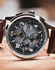 Mühle Glashütte Lunova Chronograph M1 - 43 - 06 - LB - I - MANG - LUXURY - M1 - 43 - 06 - LB - I