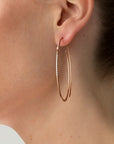 Niessing Linear Hoop Earrings