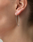 Niessing Linear Hoop Earrings