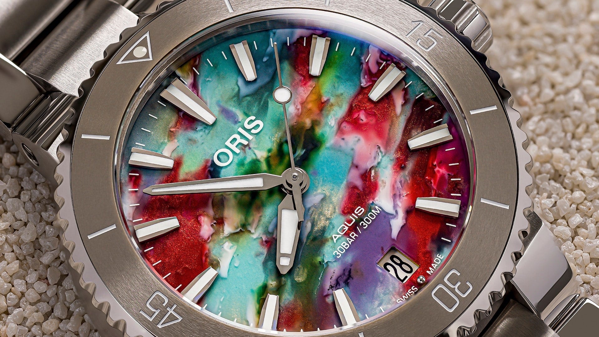 Oris Aquis Bracenet 01 733 7770 4150 - MANG - LUXURY - 73377704150