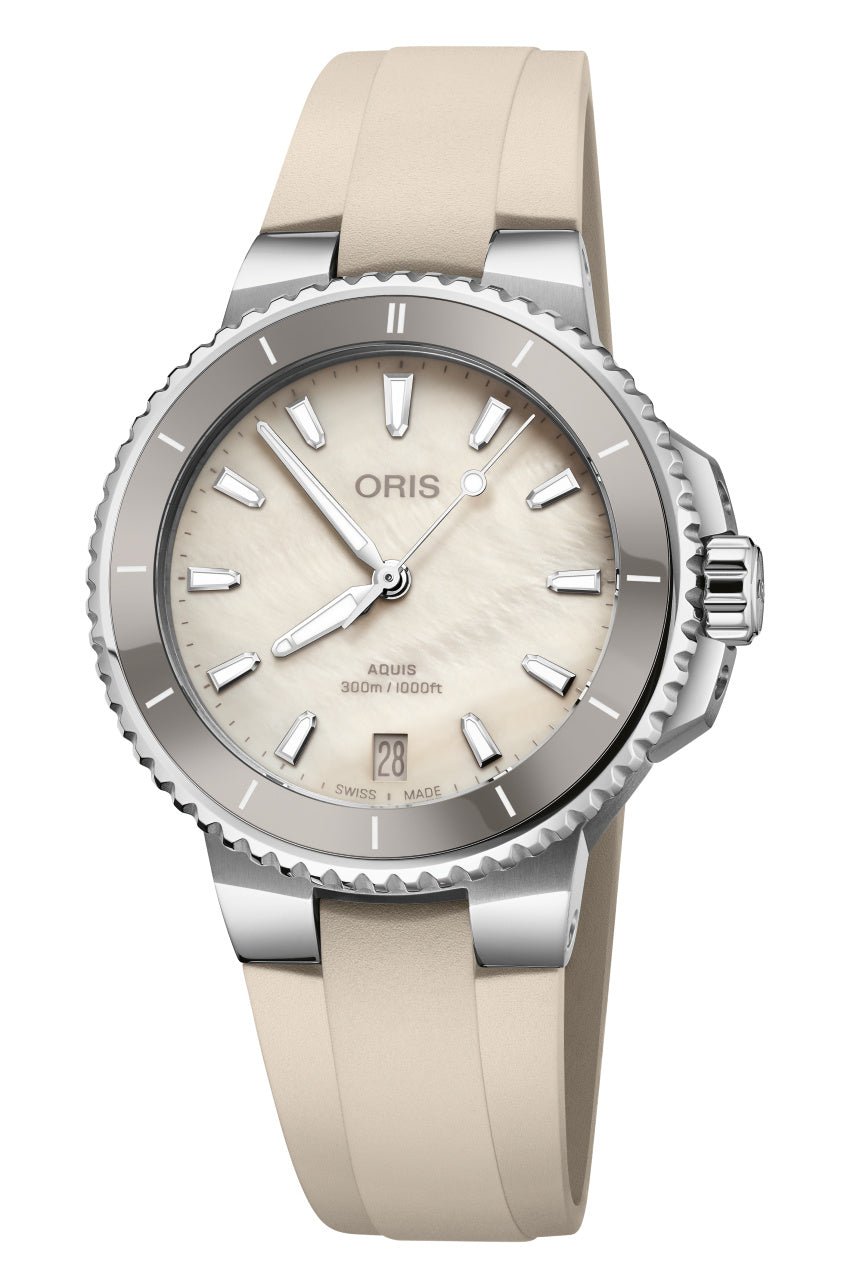 Oris Aquis Date 01 733 7792 4151 - 07 4 19 61FC - MANG - LUXURY - 01 733 7792 4151 - 07 4 19 61FC