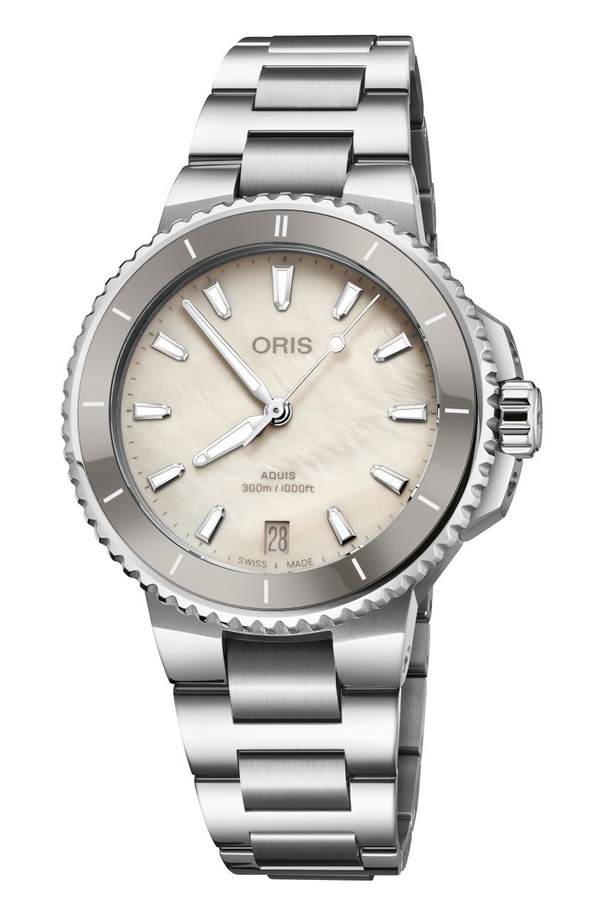 Oris Aquis Date 01 733 7792 4151 - 07 4 19 61FC - MANG - LUXURY - 01 733 7792 4151 - 07 4 19 61FC