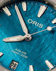 Oris Aquis Date Damen MOP Blue 01 733 7770 4155 - 07 8 18 05P - MANG - LUXURY - 73377704155