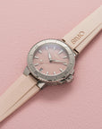 Oris Aquis Date Damen MOP Rosé 01 733 7770 4158 - 07 4 18 66FC - MANG - LUXURY - 73377704158