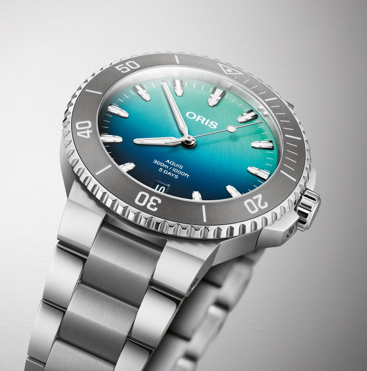 Oris Aquis Date GREAT BARRIER REEF LIMITED EDITION IV 01 400 7790 4185 - MANG - LUXURY - 01 400 7790 4185