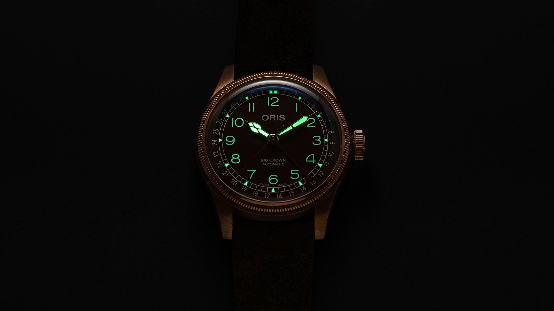 Oris Big Crown Pointer Date Bronze 01 754 7741 3166 - 07 5 20 74BR - MANG - LUXURY - 01 754 7741 3166 - 07 5 20 74BR