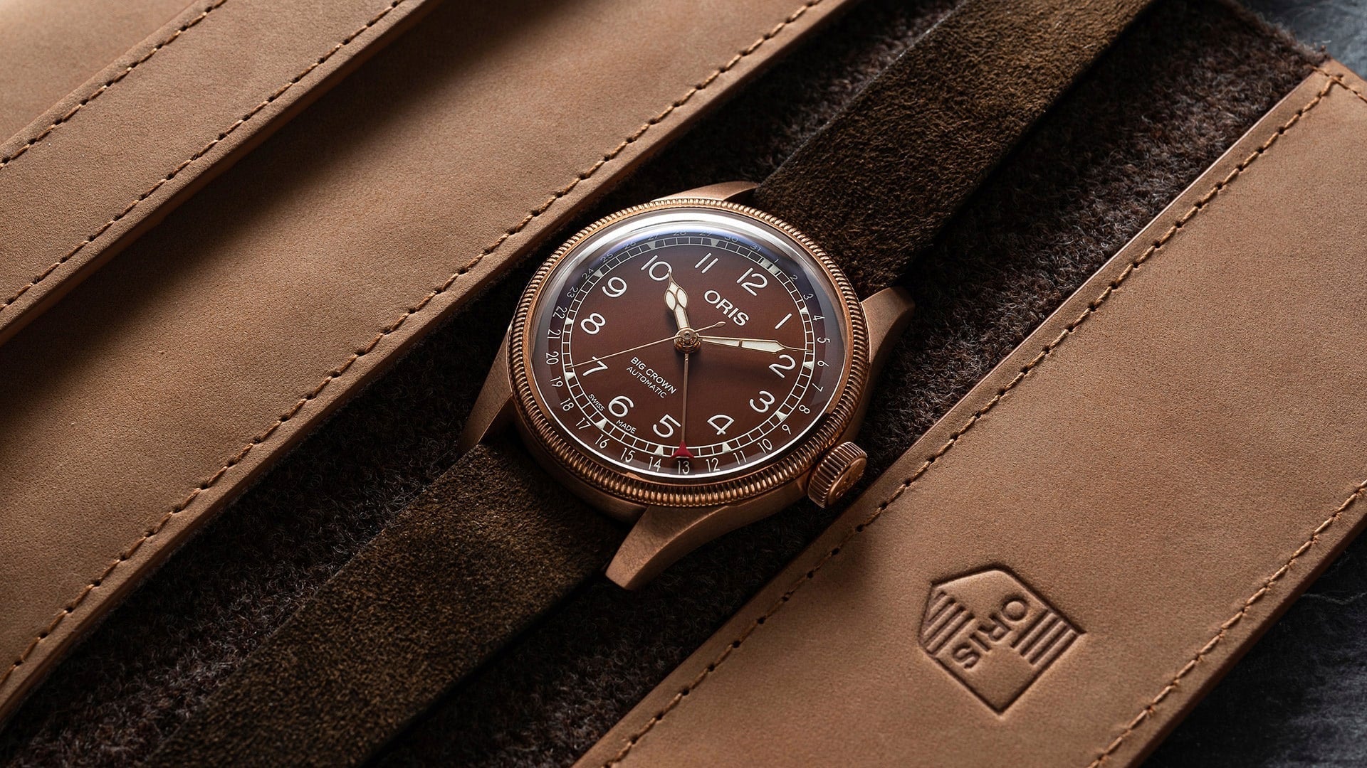 Oris Big Crown Pointer Date Bronze 01 754 7741 3166 - 07 5 20 74BR - MANG - LUXURY - 01 754 7741 3166 - 07 5 20 74BR