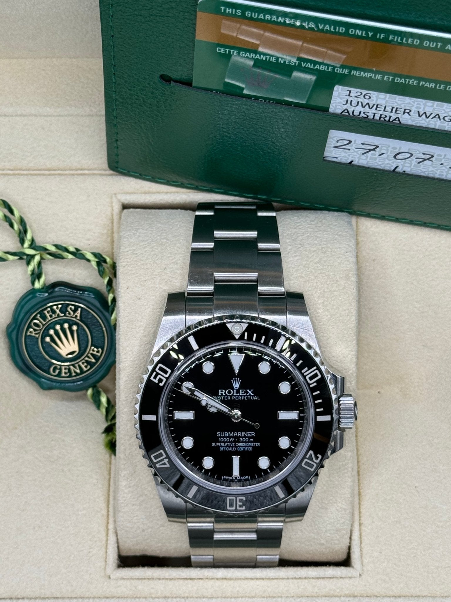 Rolex 124060 Submariner No Date 2016 - MANG - LUXURY - 124060