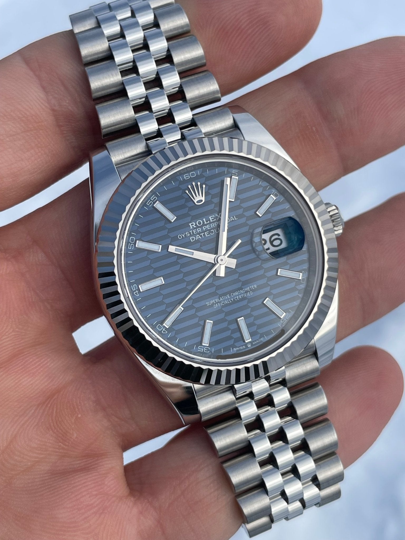 Rolex Datejust 41 Riffel dial 126331 - MANG - LUXURY - 126331