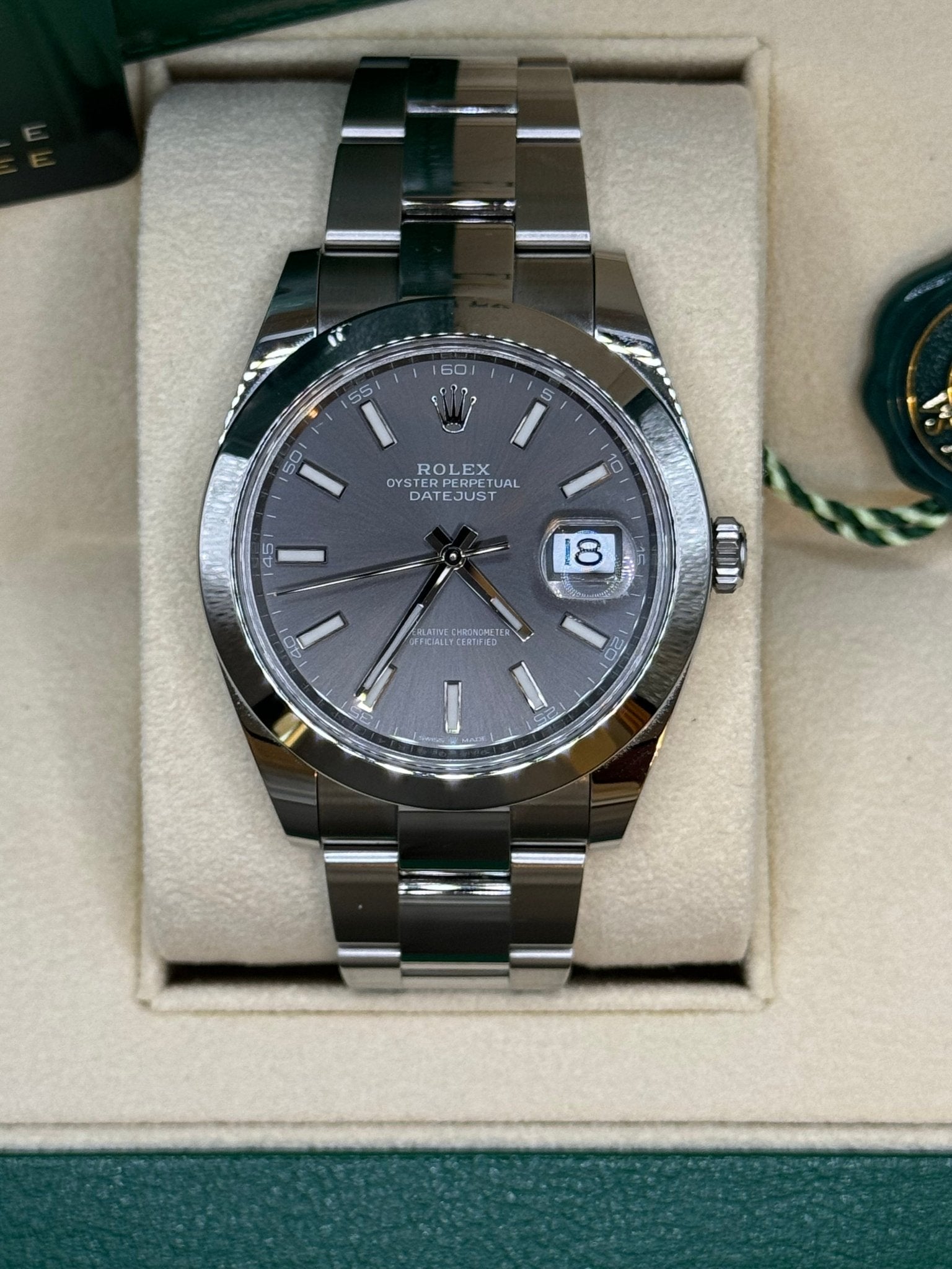 Rolex Datejust 41 Rohdium - MANG - LUXURY - 