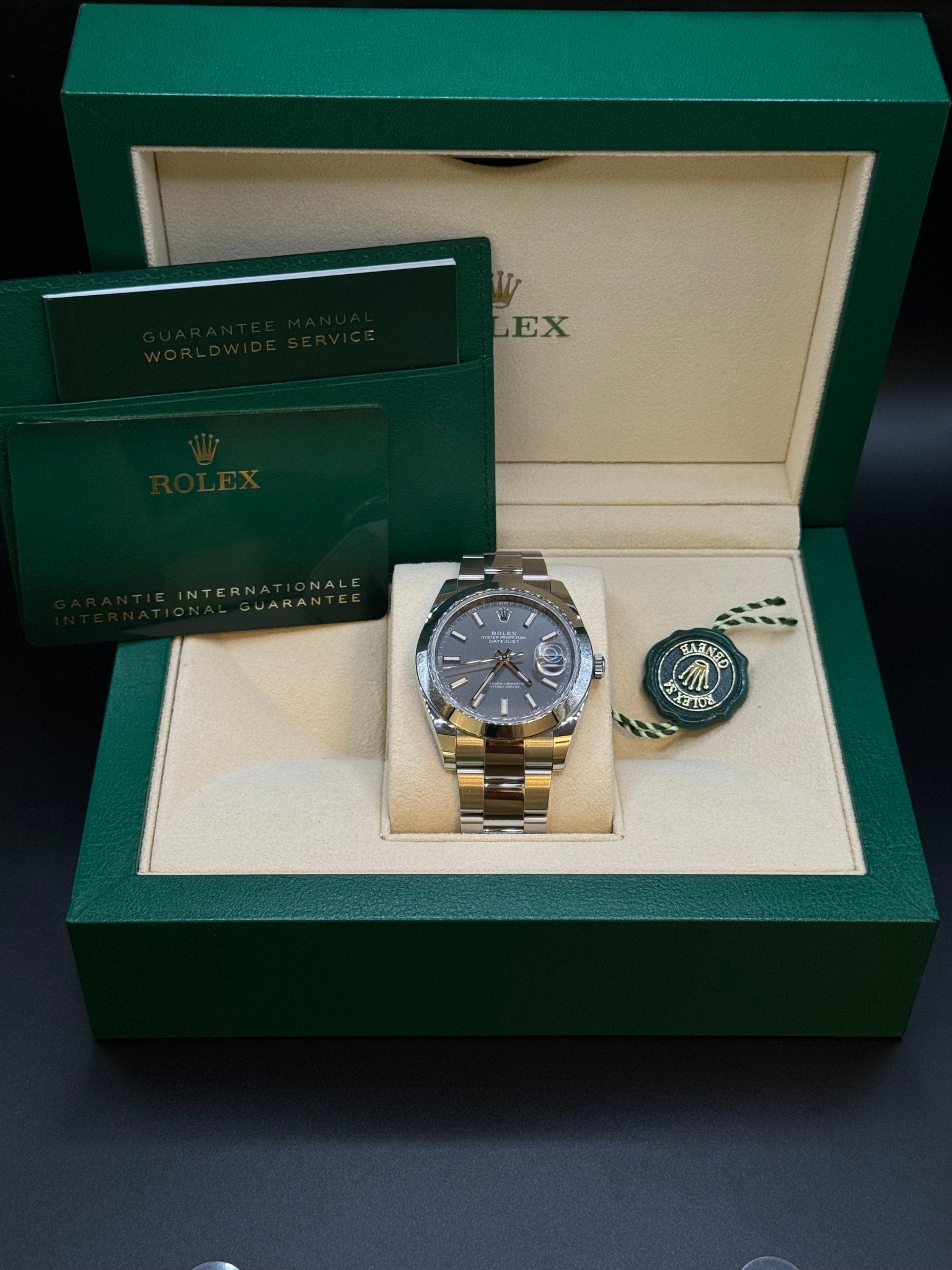 Rolex Datejust 41 Rohdium - MANG - LUXURY - 