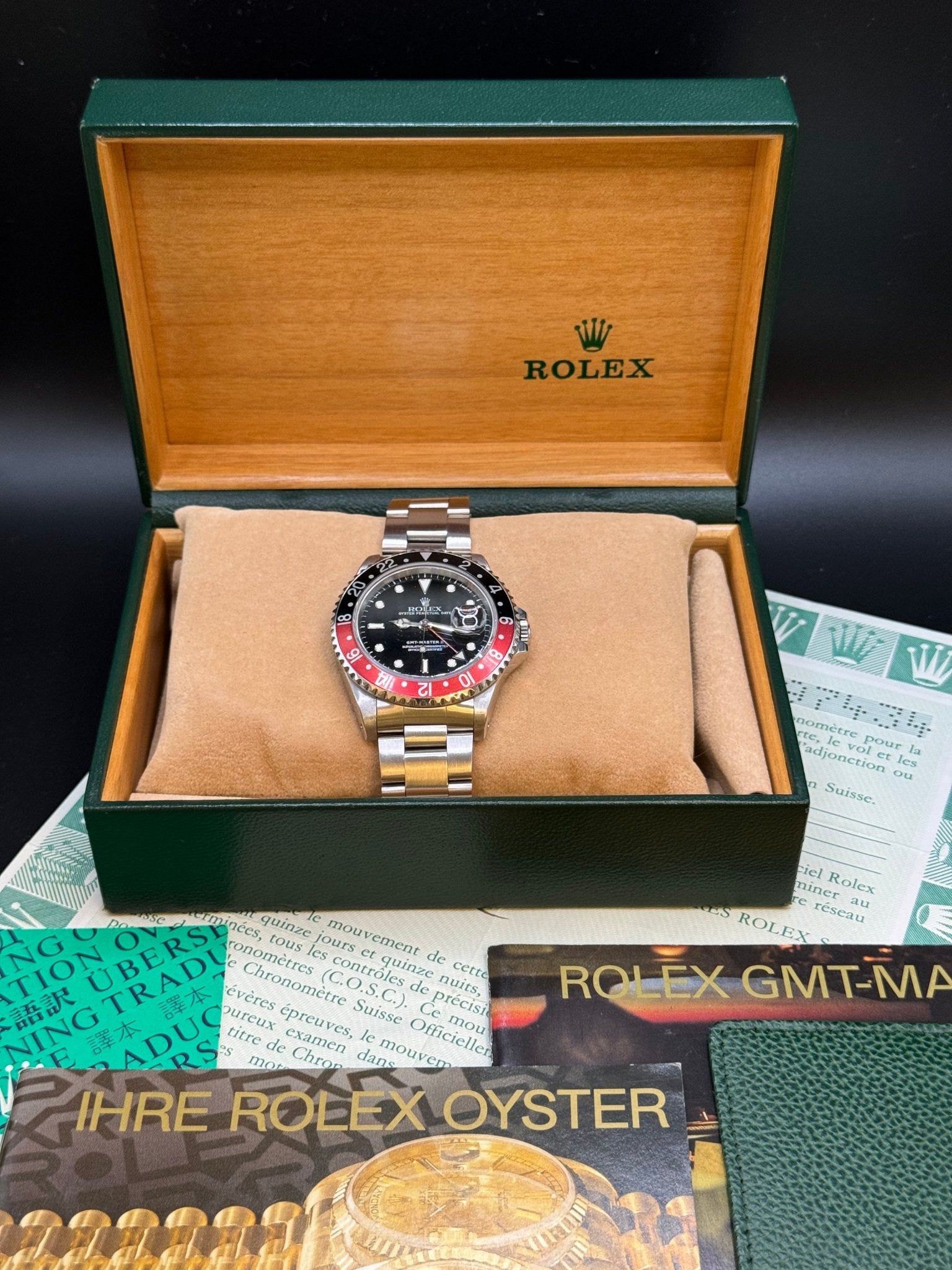 Rolex GMT Master II Coke 16710 - MANG - LUXURY - 