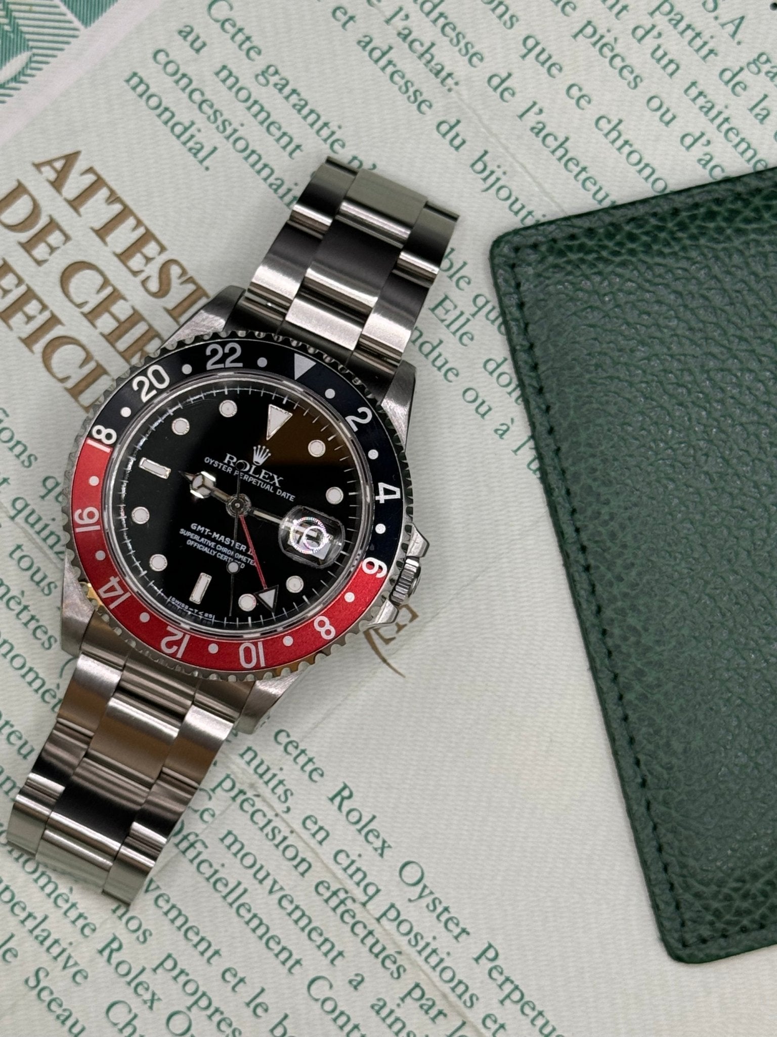 Rolex GMT Master II Coke 16710 - MANG - LUXURY - 