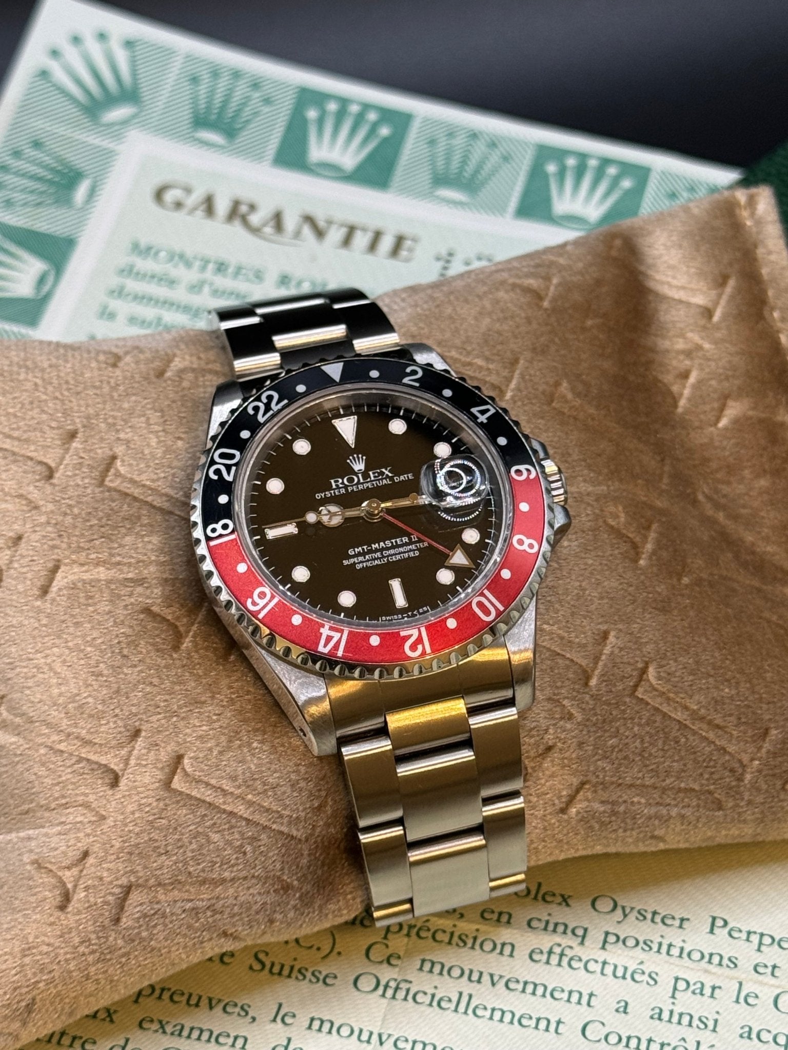 Rolex GMT Master II Coke 16710 - MANG - LUXURY - 