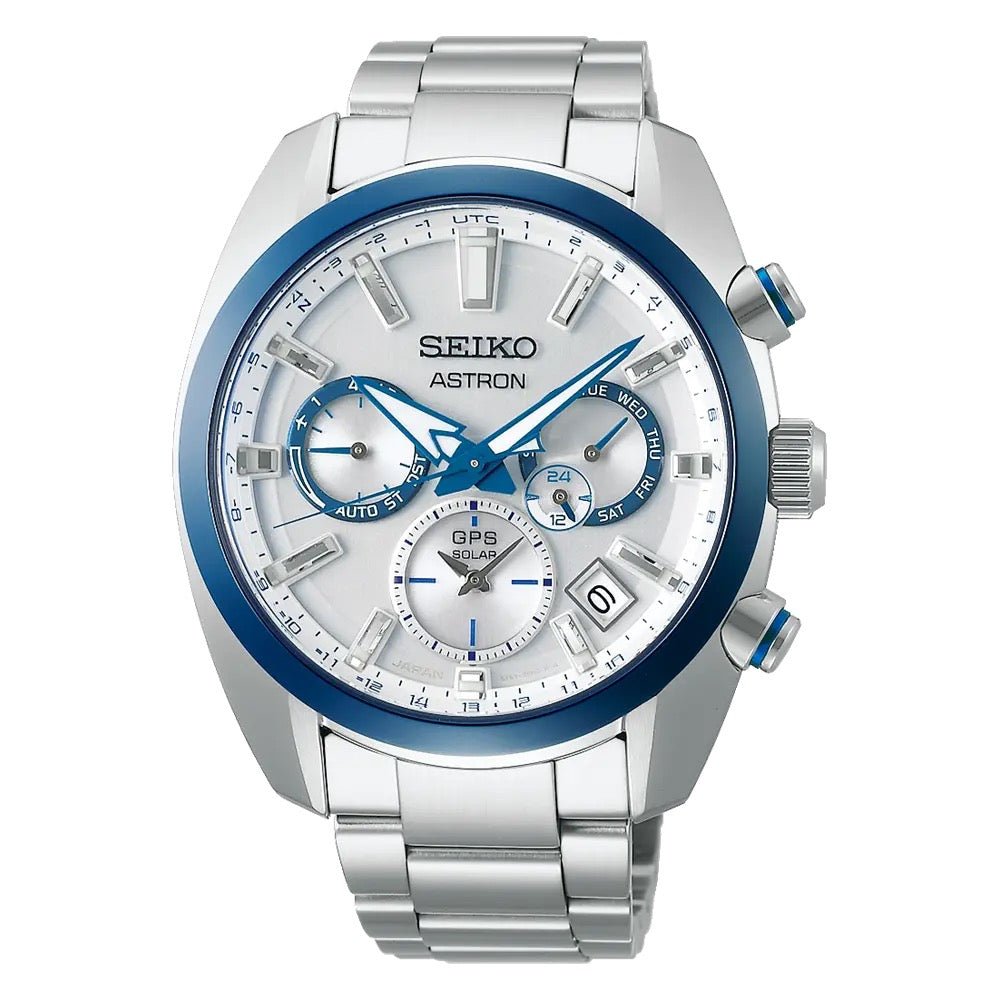 Seiko 140th Anniversary Limited Edition Astron GPS Solar Dual Time SSH093J1 - MANG - LUXURY - SSH093J1