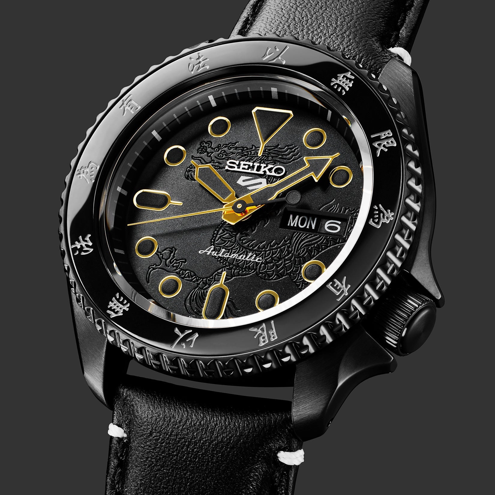 Seiko 5 Sports 55th Anniversary Bruce Lee Limited Edition SRPK39K1 - MANG - LUXURY - 4954628250759