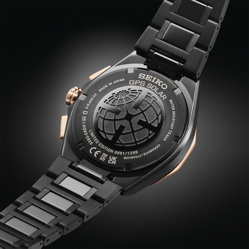 Seiko Astron GPS Solar 5X Dual - time Chronograph ‘100th Anniversary of Seiko’ Limited Edition SSH158J1 - MANG - LUXURY - SSH158J1