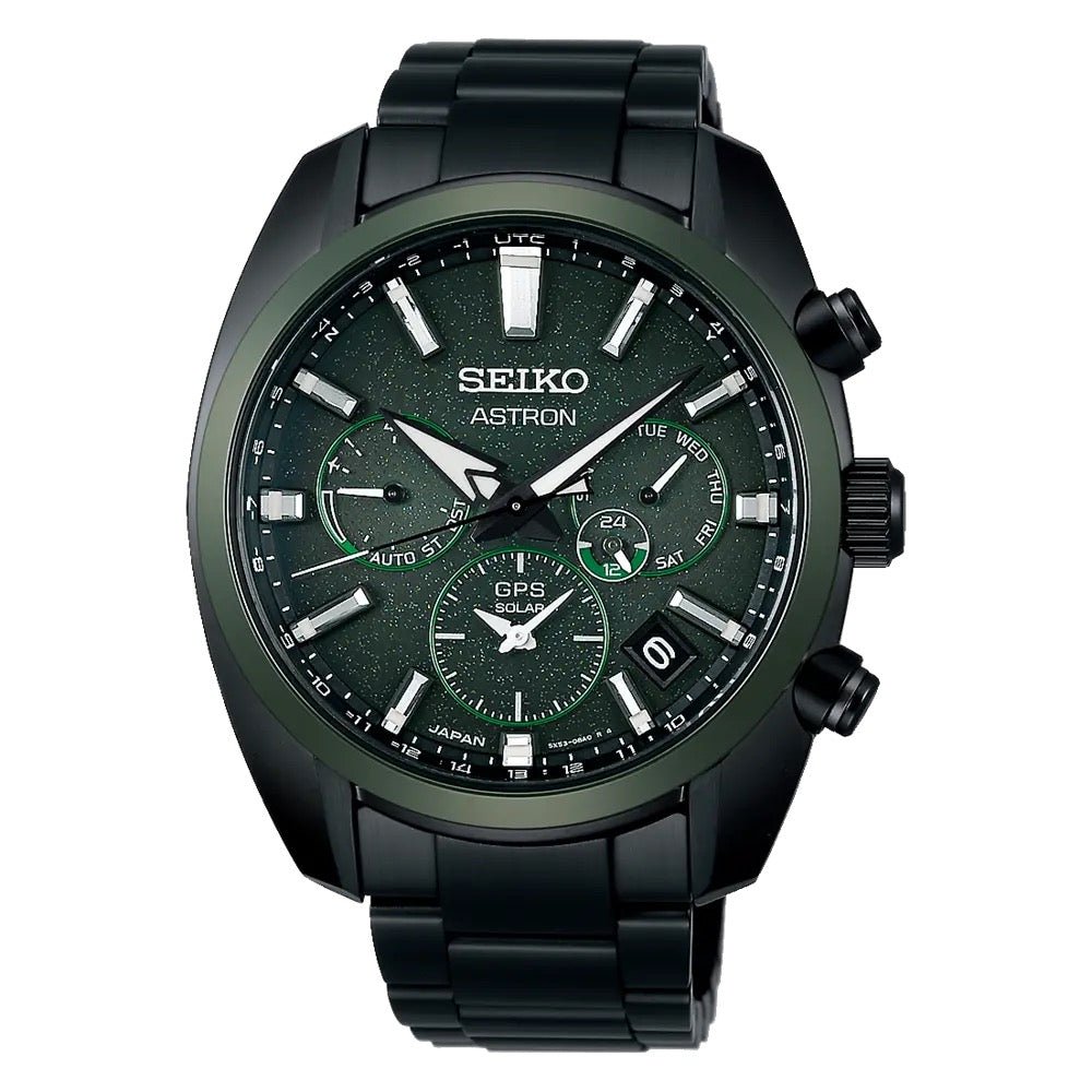 Seiko Astron GPS Solar Dual Time SSH079J1 - MANG - LUXURY - SKU SSH079J1